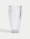 Scallop Tapered Glass Vase